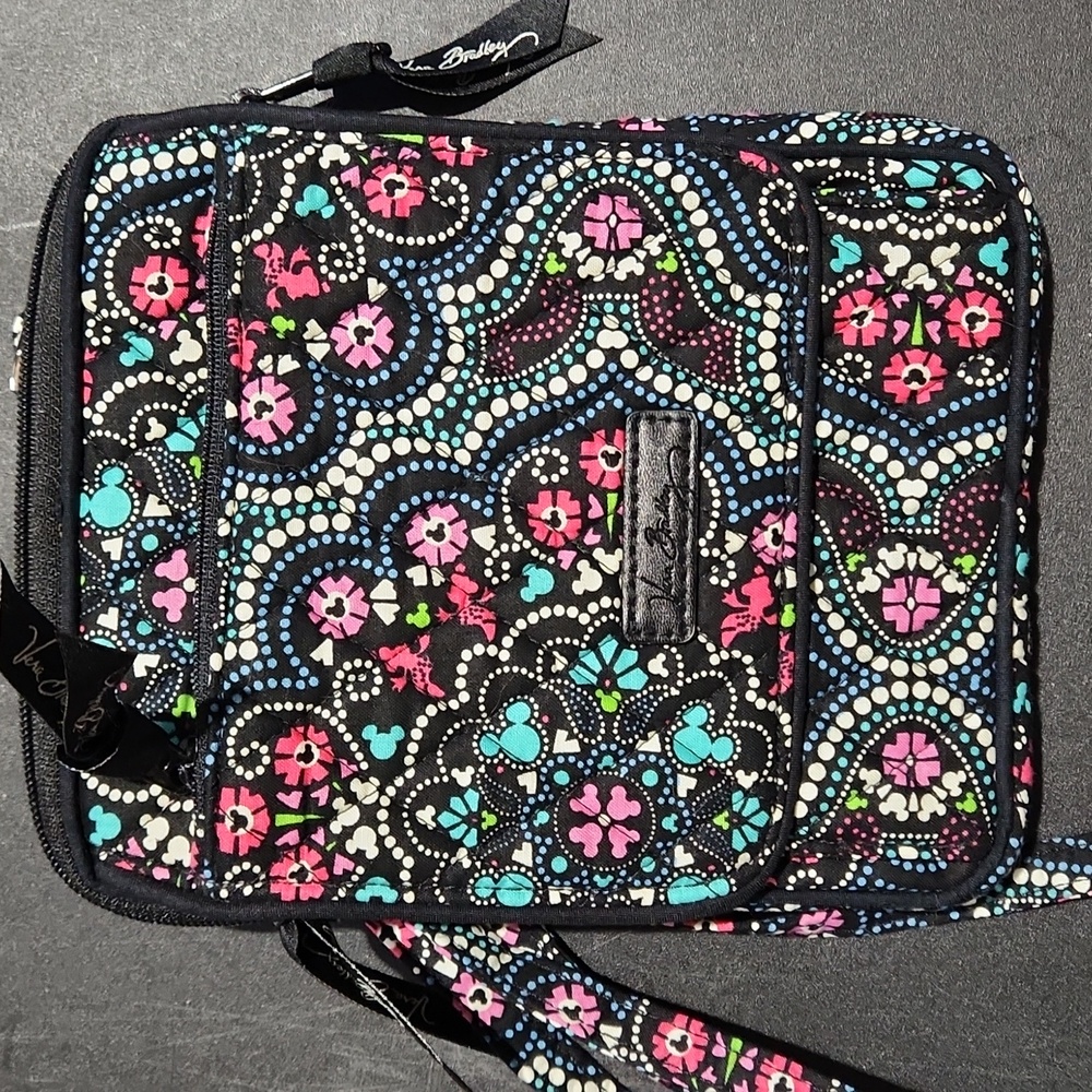Vera Bradley Mickey and Minnie Medallions Mini Hipster